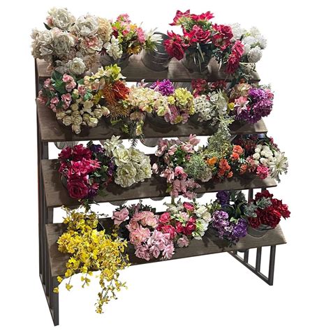 bouquet display box|florist display stand.